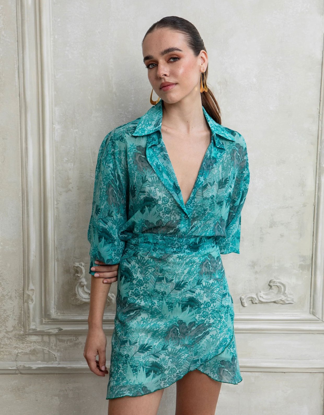 Eveleya Serafina oversized shirt